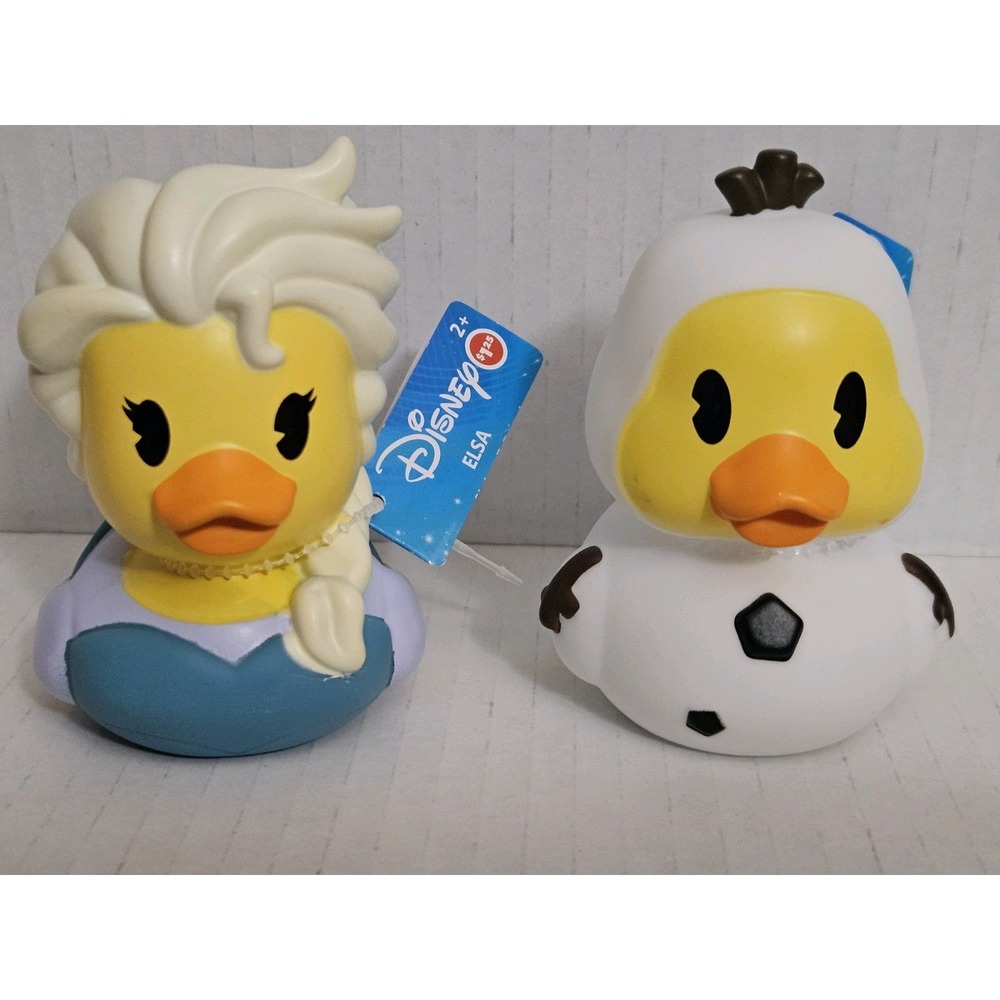 Disney Elsa & Olaf  Rubber Duck  "Duck-apalooza"‎  NWT  JEEP Duck DUCK